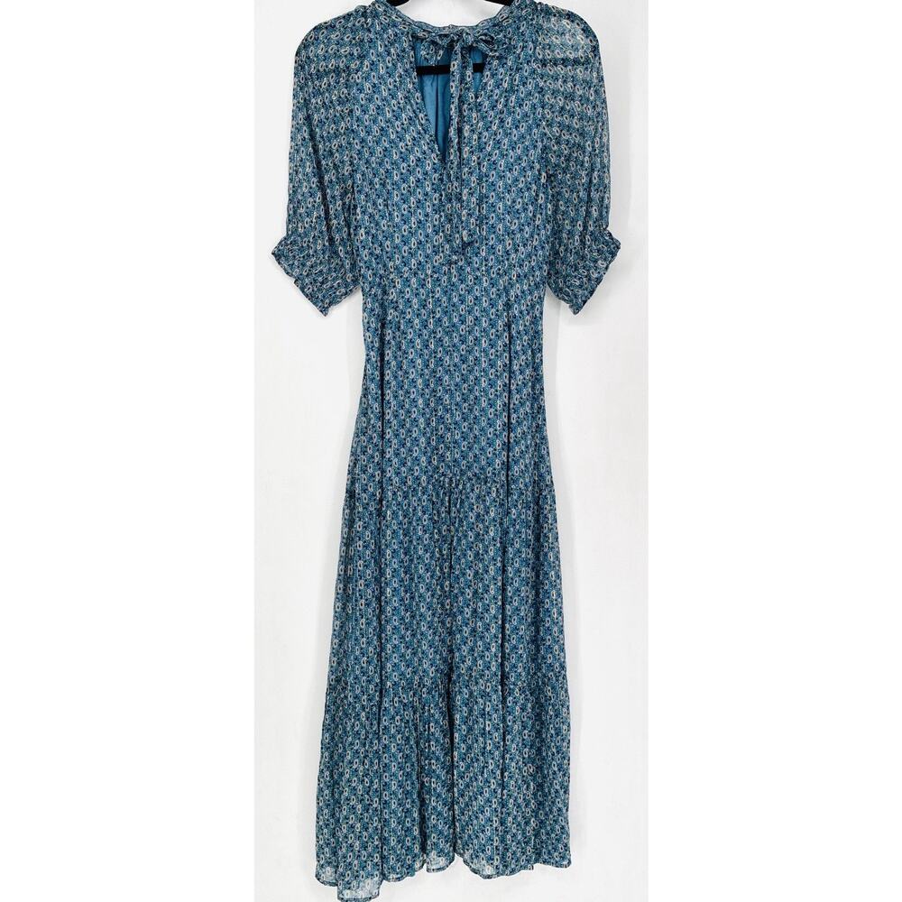 Boden Maxi Dress Women 4R
Floral Cottagecore Peasant Prairie Tiered Long Sleeve - Picture 5 of 12